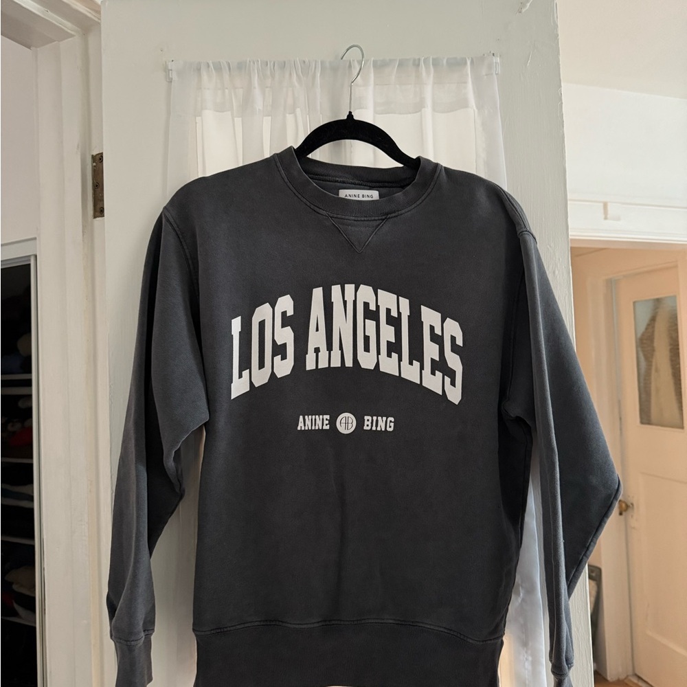 Anine Bing Ramona Sweatshirt Los Angeles - Picture 3 of 4
